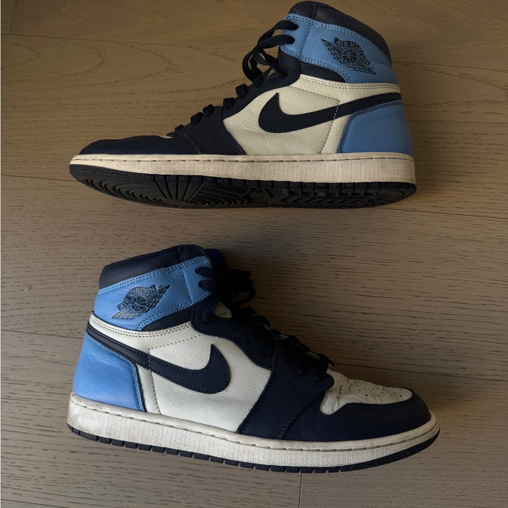 Nike air Jordan 1 high top obsidian size 11